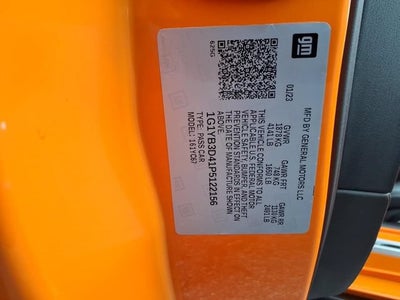 2023 Chevrolet Corvette Stingray 2LT
