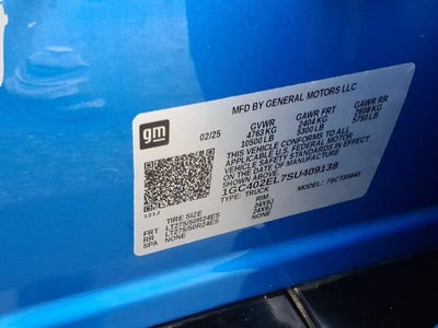 2025 Chevrolet Silverado EV RST - Max Range