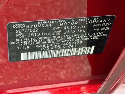 2023 Hyundai Sonata Hybrid Limited