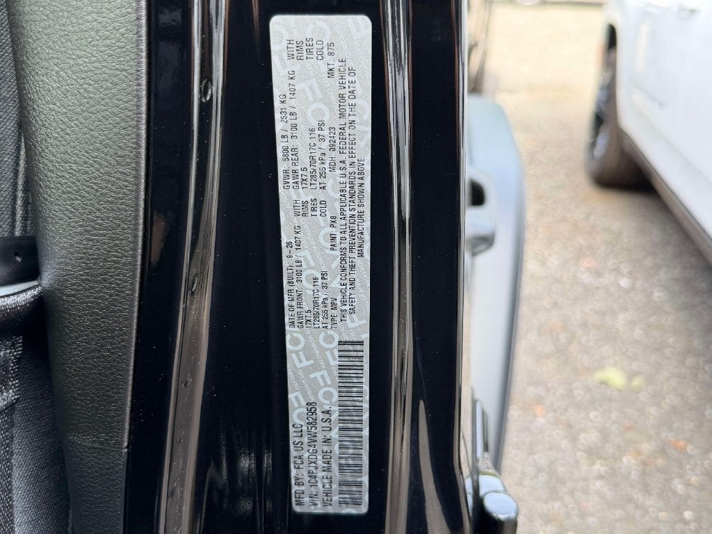 2027 Jeep Wrangler WRANGLER 4-DOOR WILLYS