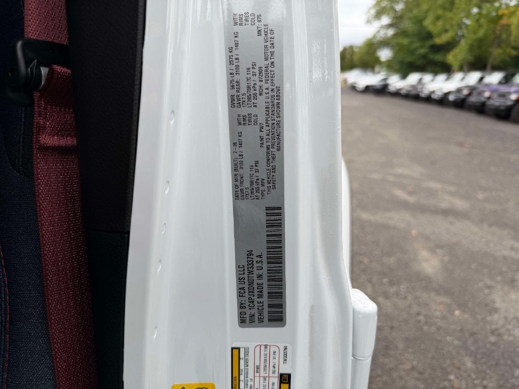 2026 Jeep Wrangler WRANGLER 4-DOOR AMERICA250