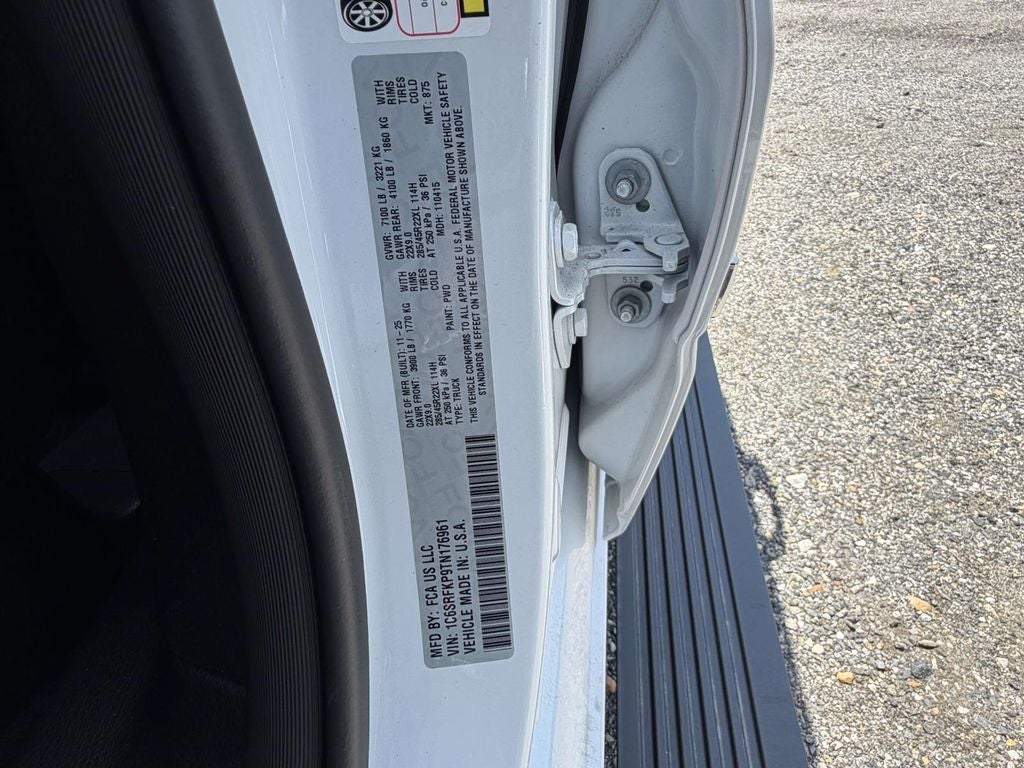 2026 RAM 1500 Tungsten