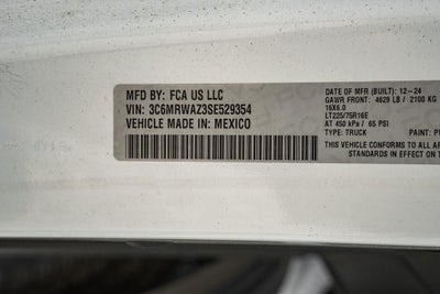 2025 RAM ProMaster 3500 EV EXT STEP VAN 159" WB