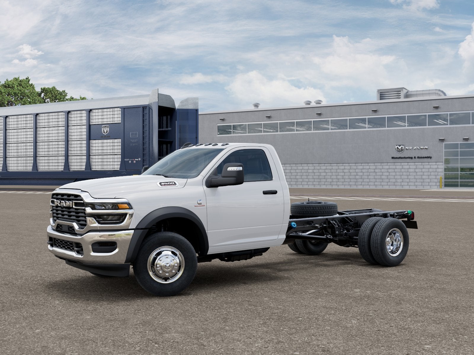 2027 RAM Ram 3500 Chassis Cab RAM 3500 TRADESMAN CHASSIS REGULAR CAB 4X4 84' CA